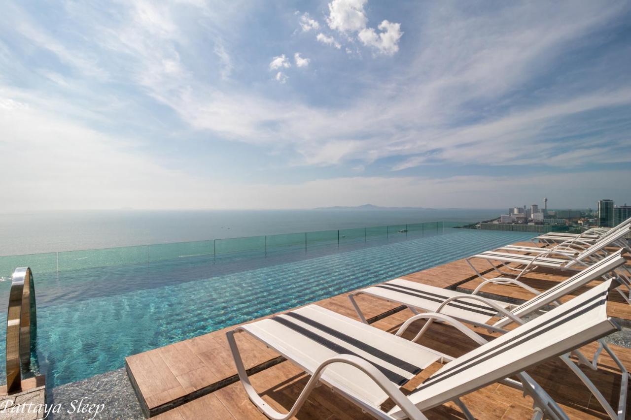 The Riviera Jomtien Sea View Leilighet Eksteriør bilde