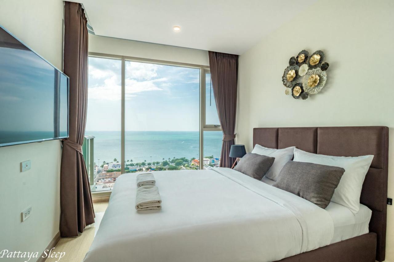 The Riviera Jomtien Sea View Leilighet Eksteriør bilde