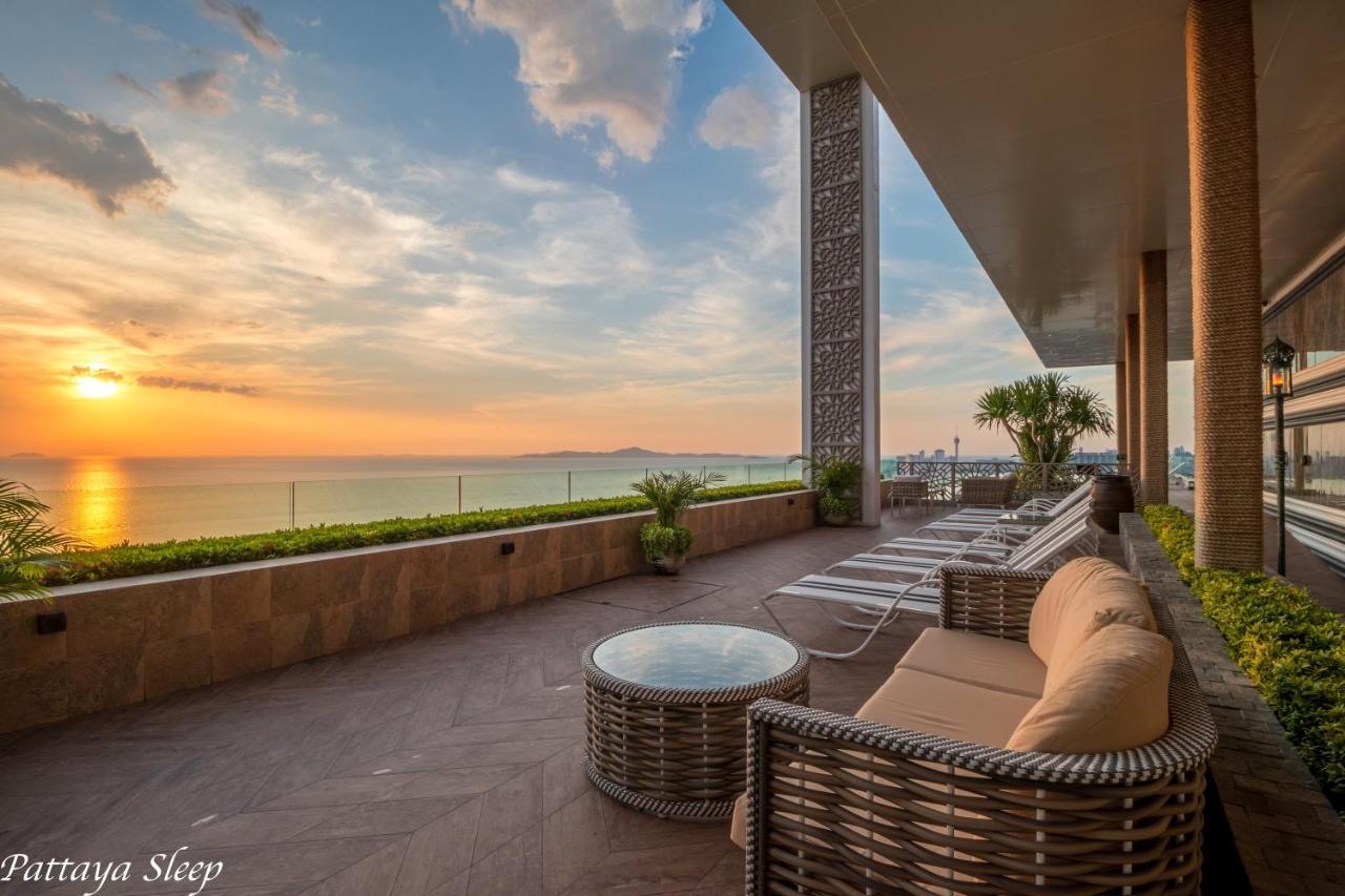 The Riviera Jomtien Sea View Leilighet Eksteriør bilde