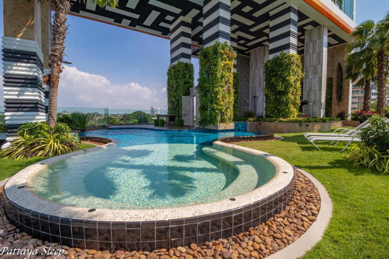 The Riviera Jomtien Sea View Leilighet Eksteriør bilde