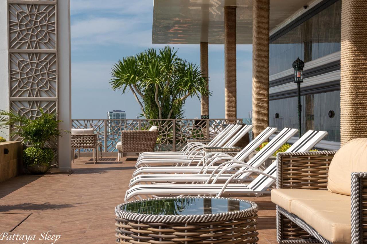 The Riviera Jomtien Sea View Leilighet Eksteriør bilde